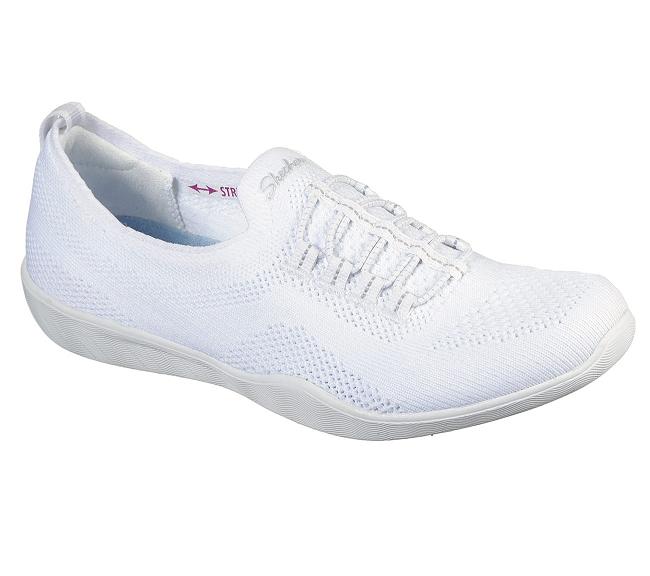 Zapatos Colegio Skechers Mujer - Newbury St Blanco GLKWS9852
